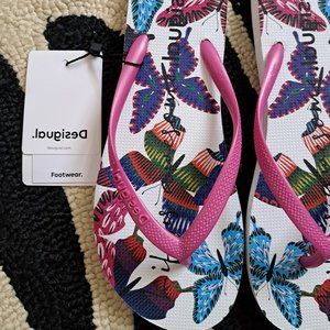 Desigual Flip Flops BNWT
